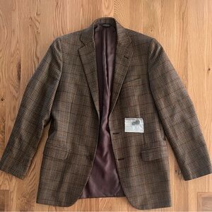 BROOKS BROTHERS 1818 CHECKED SPORT COAT 38R